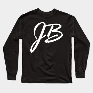 Jennifer Bene Logo (white) Long Sleeve T-Shirt